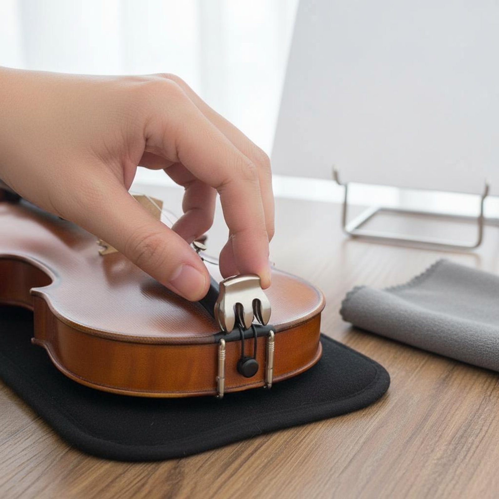 Musical Instrument Violin - Metal Violin Mute Reduces Volume Violin