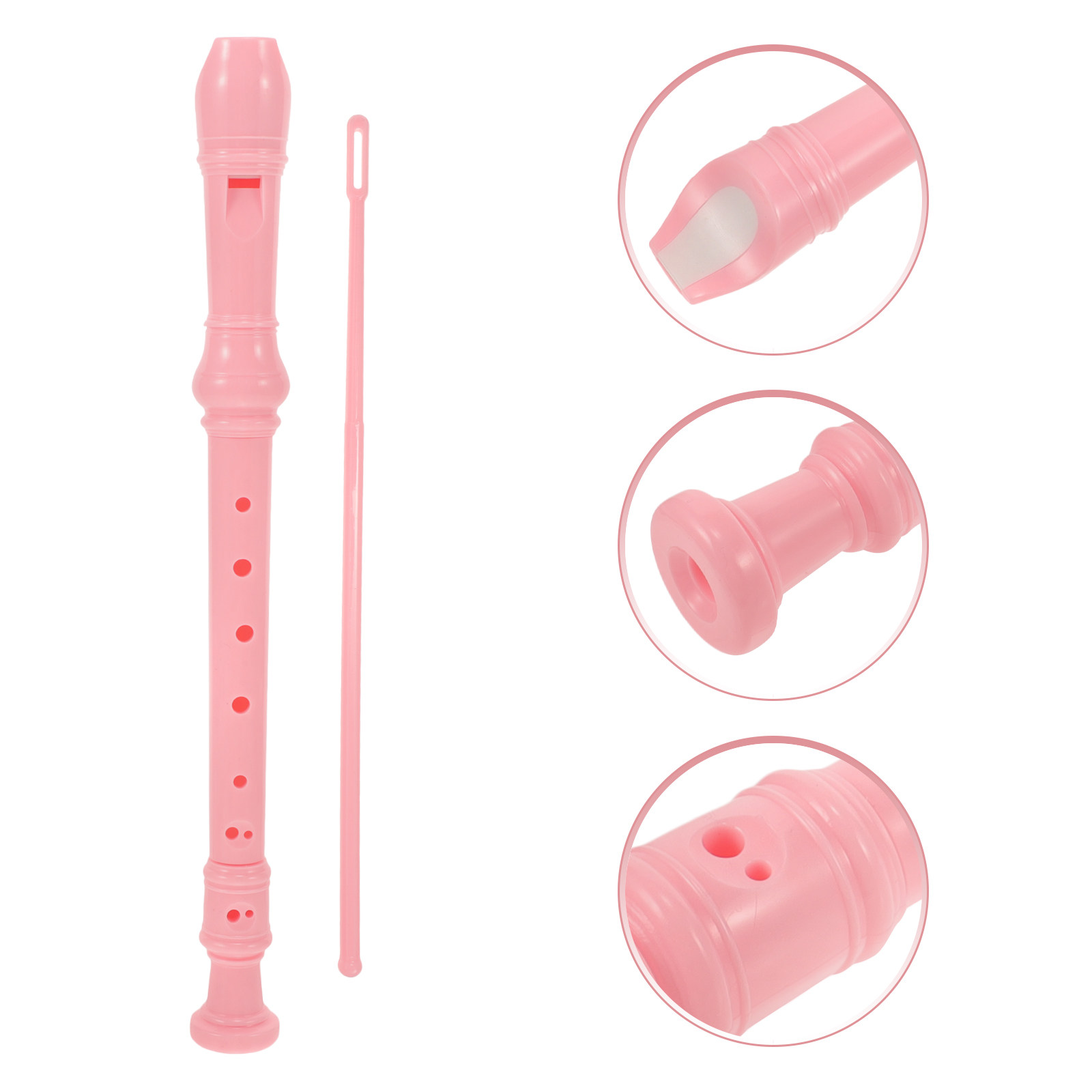 Soprano Recorder Plastic - 1Set Soprano Recorder 8 Holes Plastic