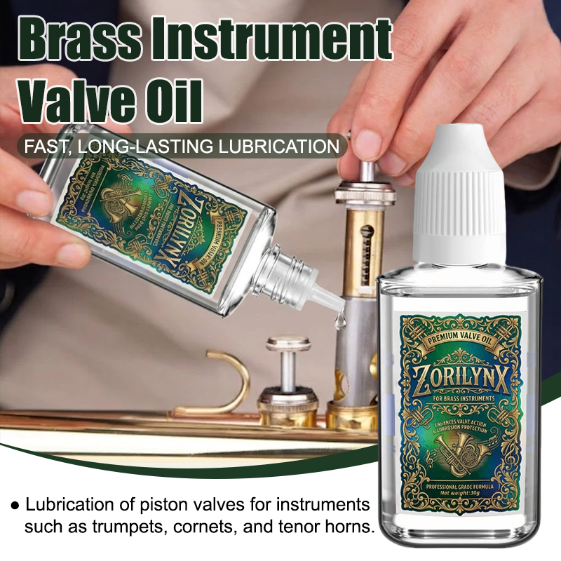 Musical Instrument Trombone - Professional Brass Instrument Valve Oil Premium