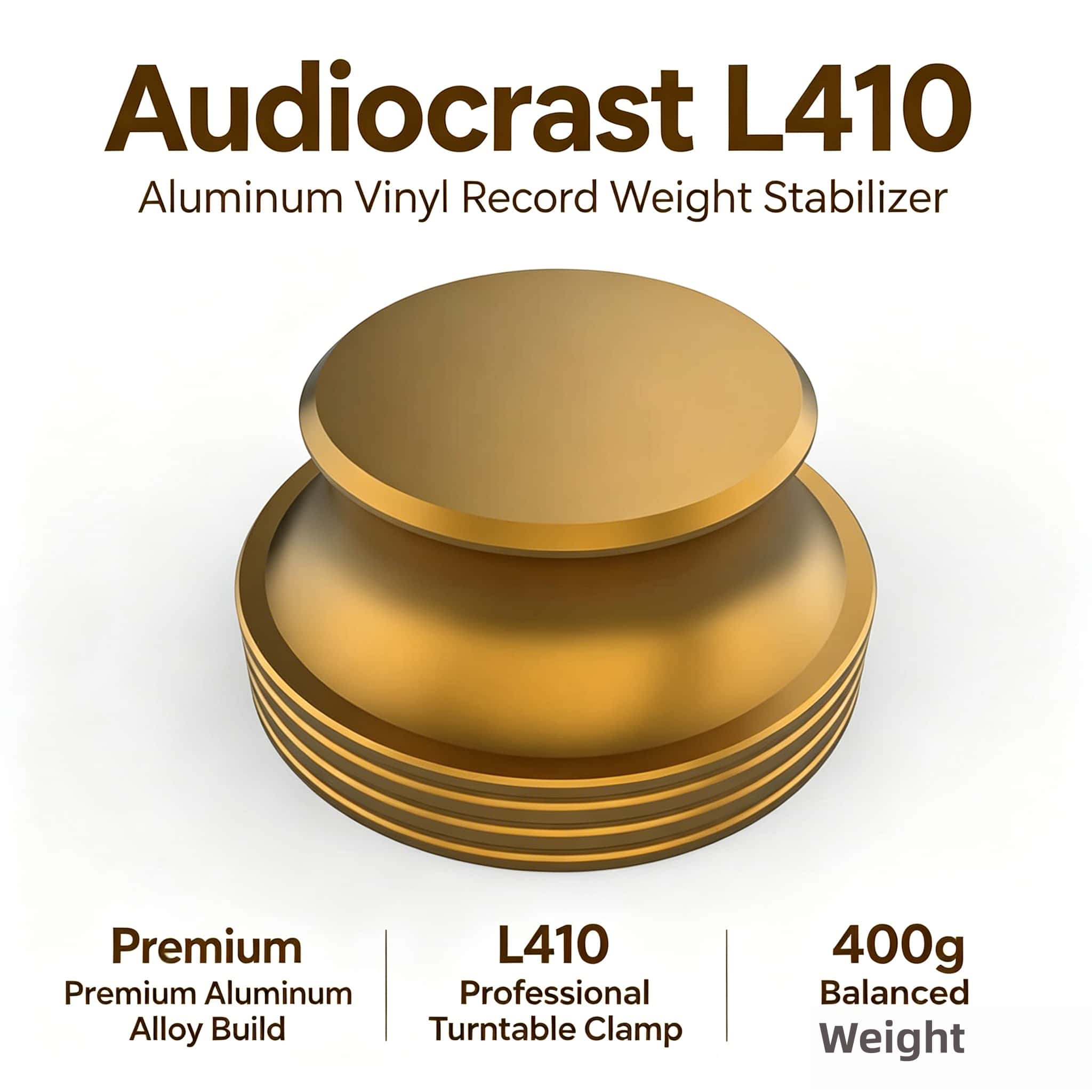 Musical Instrument Vector - Hi-Fi 400g Vinyl Record Weight Stabilizer