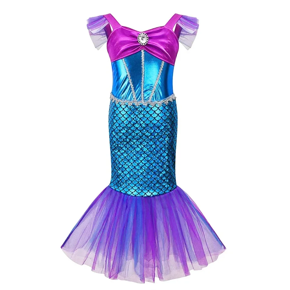 Mermaid Dress Girls Kids Cospl – Musical Instrument Trombone recenzja i cena