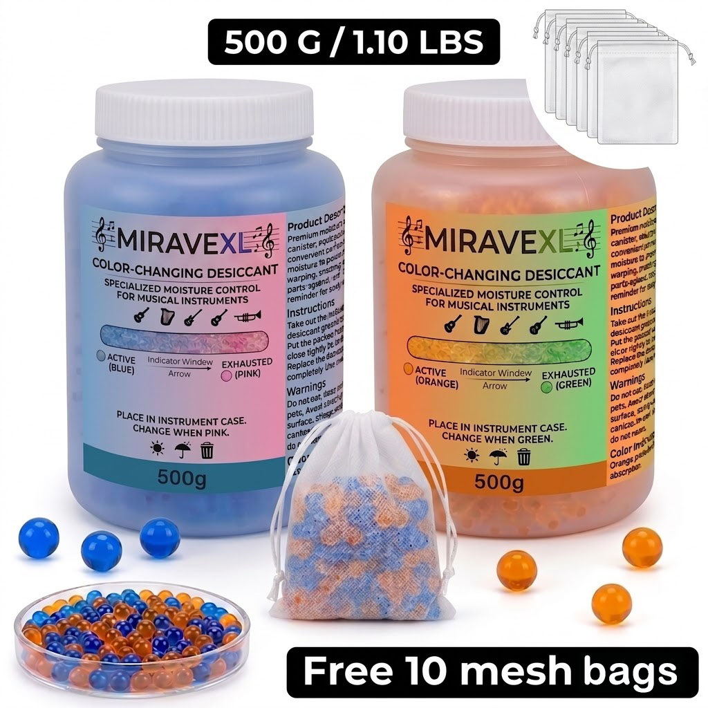 MIRAVEXL Color Change Silica G – Musical Instrument Violin recenzja i cena