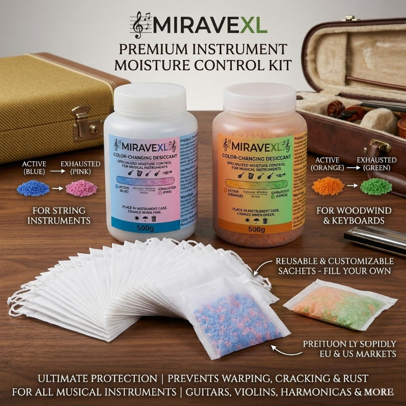 MIRAVEXL Color Change Silica G – Musical Instrument Violin recenzja i cena