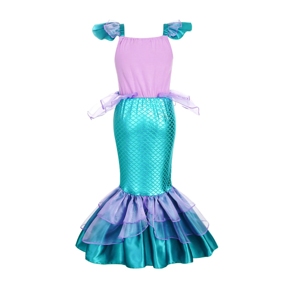 Girls Mermaid Costume Purple D – Musical Instrument Trombone recenzja i cena