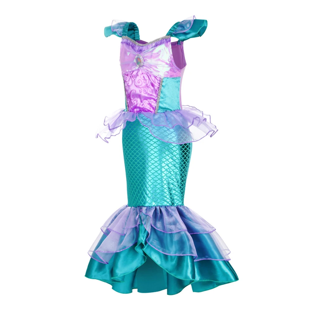 Girls Mermaid Costume Purple D – Musical Instrument Trombone recenzja i cena