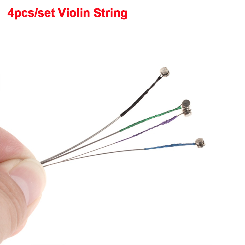 4pcs/set Violin Strings E-A-D- – Musical Instrument Violin recenzja i cena