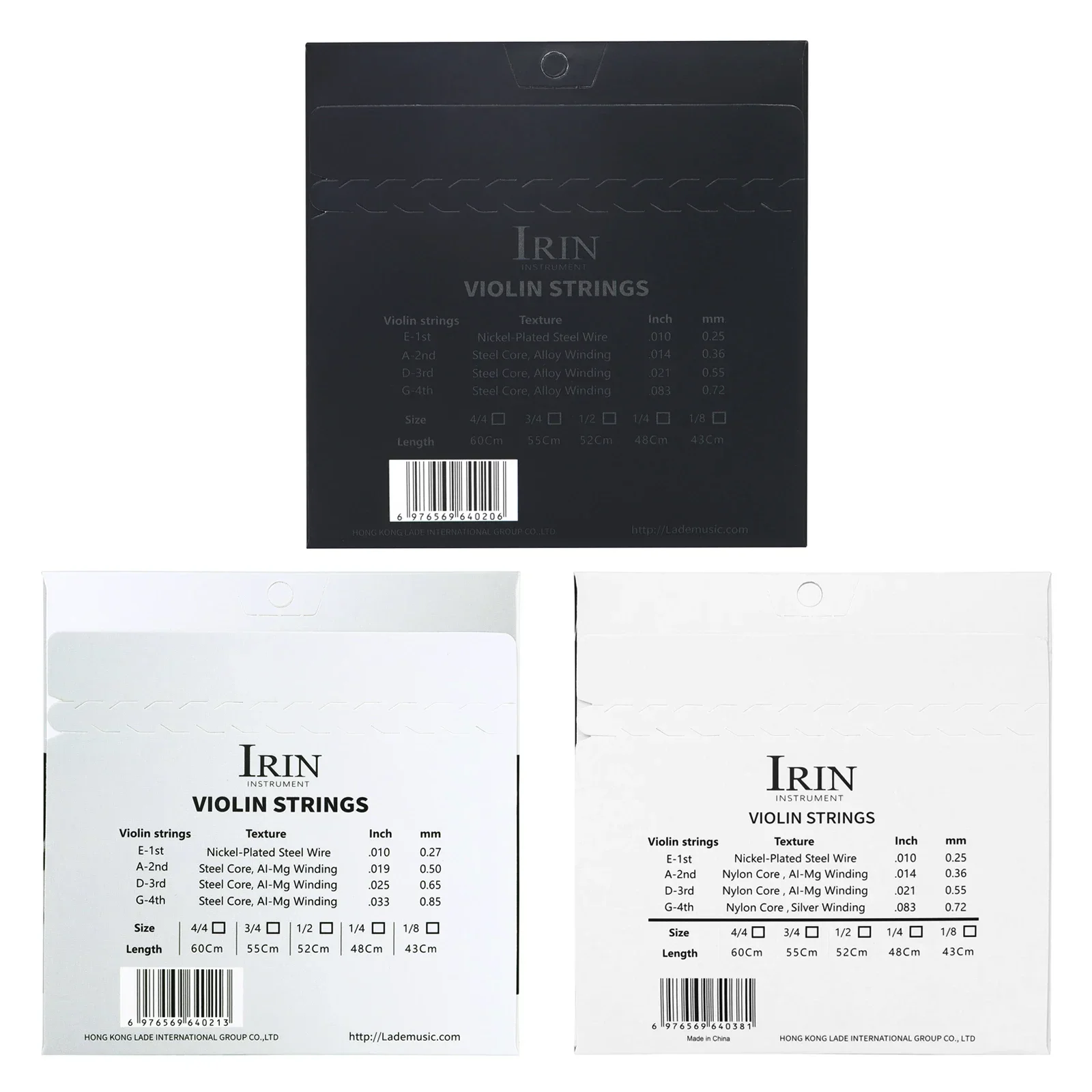 IRIN Violin Strings Profession – Musical Instrument Violin recenzja i cena