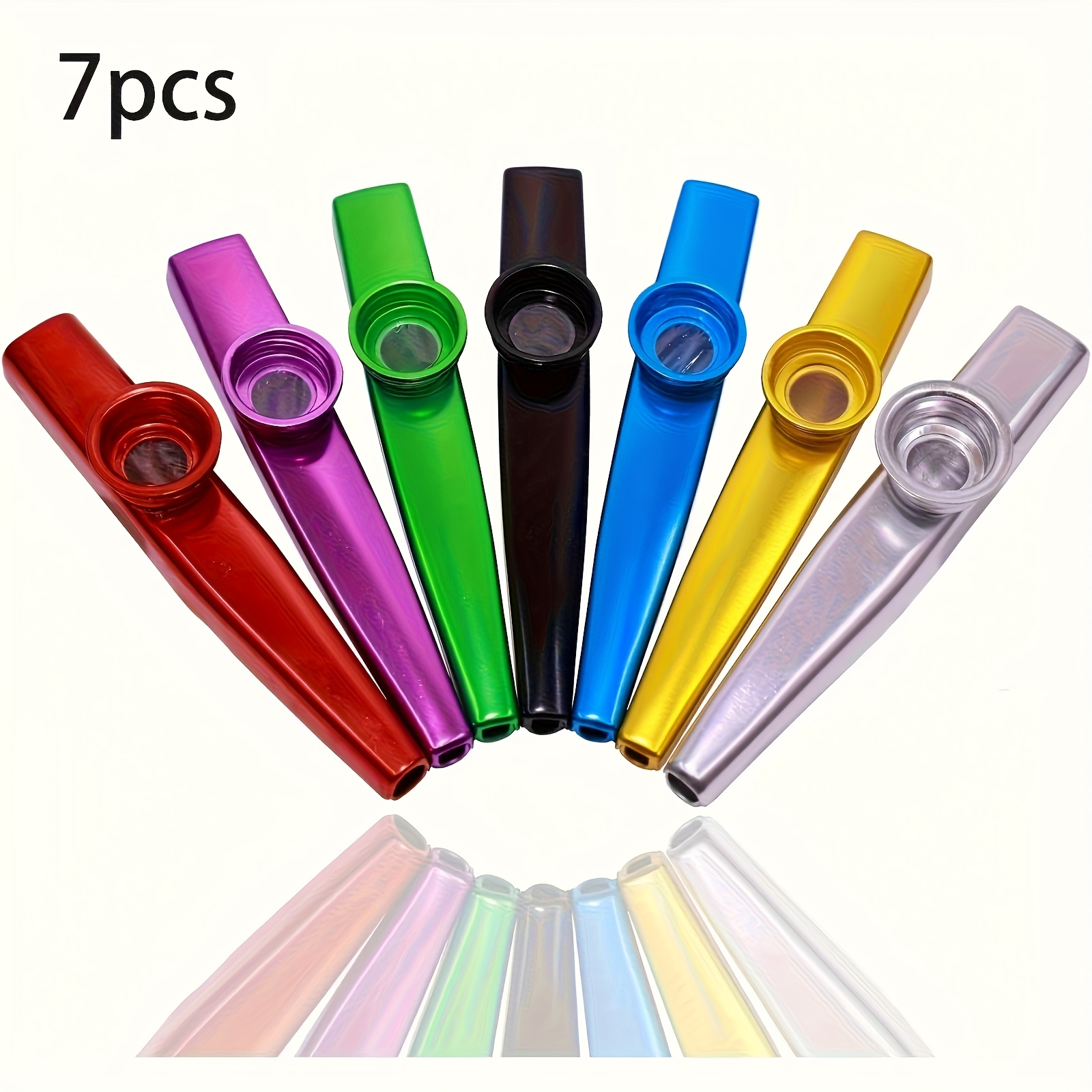 7pcs Metal Kazoos Simple Desig – Musical Instrument Violin recenzja i cena
