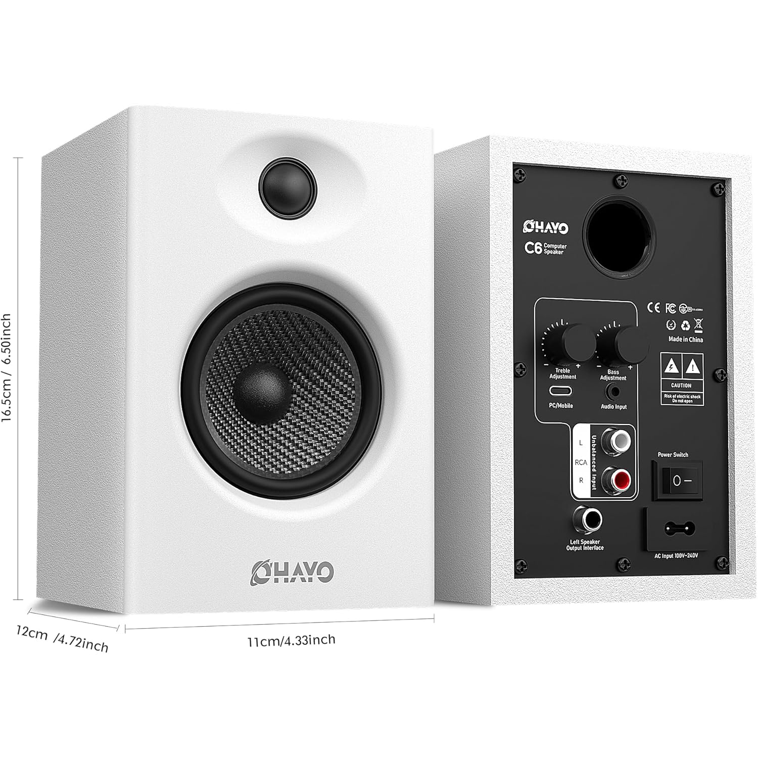 OHAYO 60W Computer Speakers fo – Musical Instrument Vector recenzja i cena