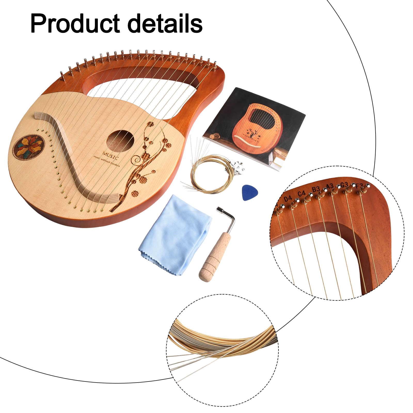Music Instrument Lyre Lyre Lyr – Musical Instrument Brands recenzja i cena