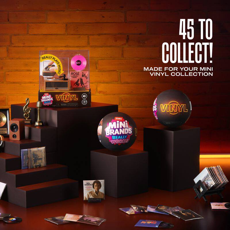 Mini Brands Vinyl Really Works – Musical Instrument Brands recenzja i cena