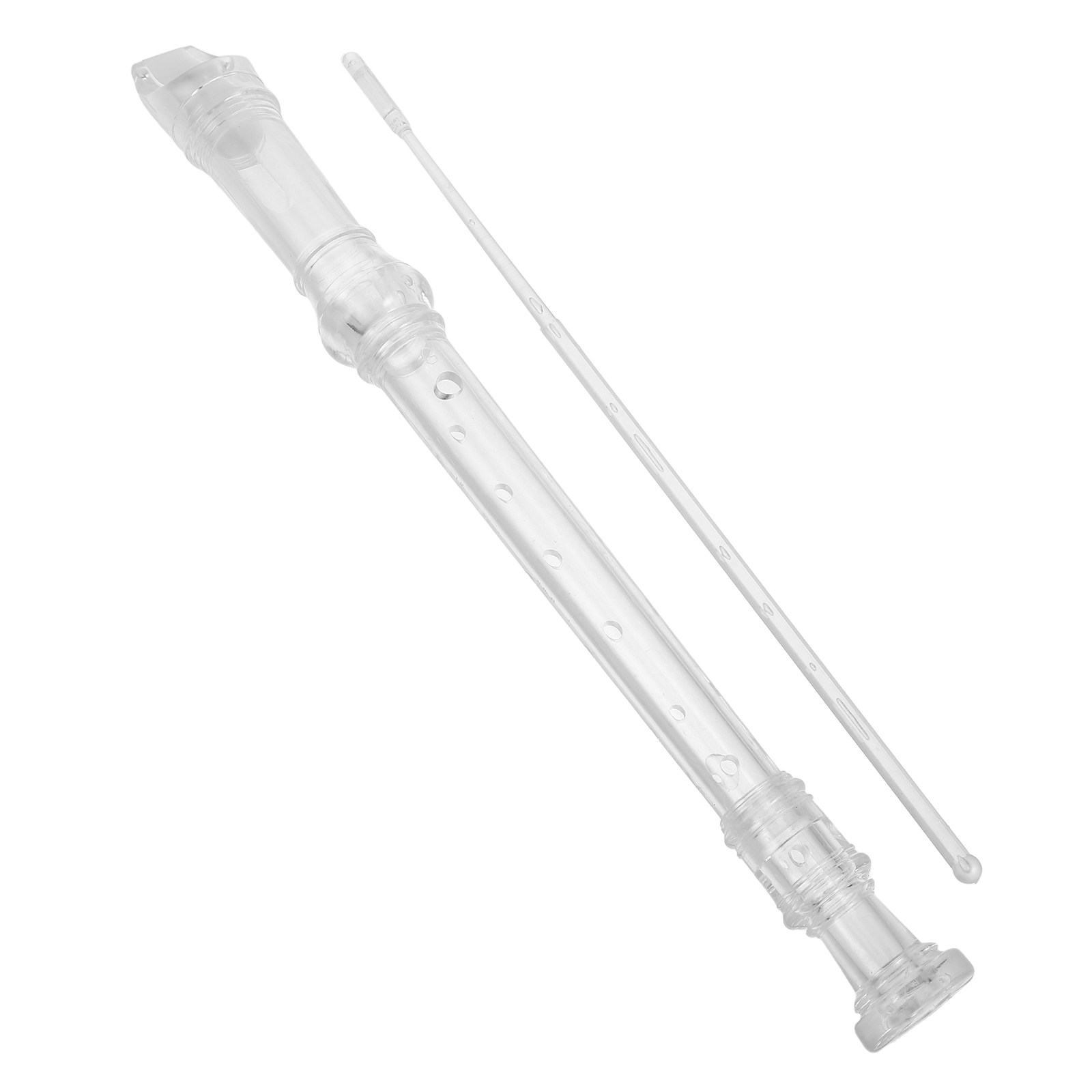 1Set Transparent Plastic 8-Hol – Soprano Recorder Plastic recenzja i cena