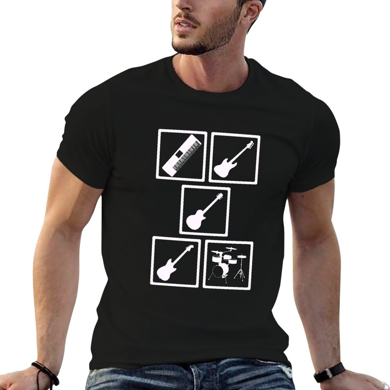 Music Instruments Shirt T-Shir – Musical Instrument Brands recenzja i cena