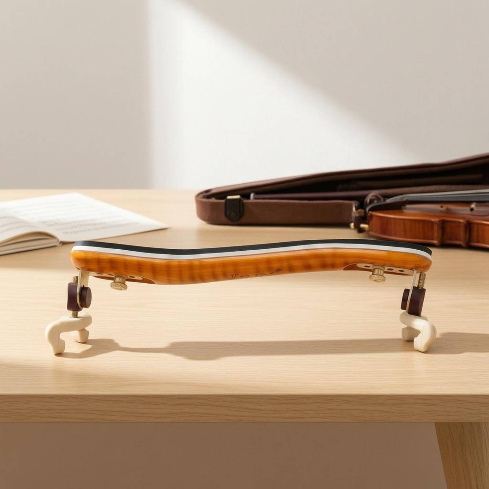 4/4 Violin Shoulder Rest Long- – Musical Instrument Violin recenzja i cena