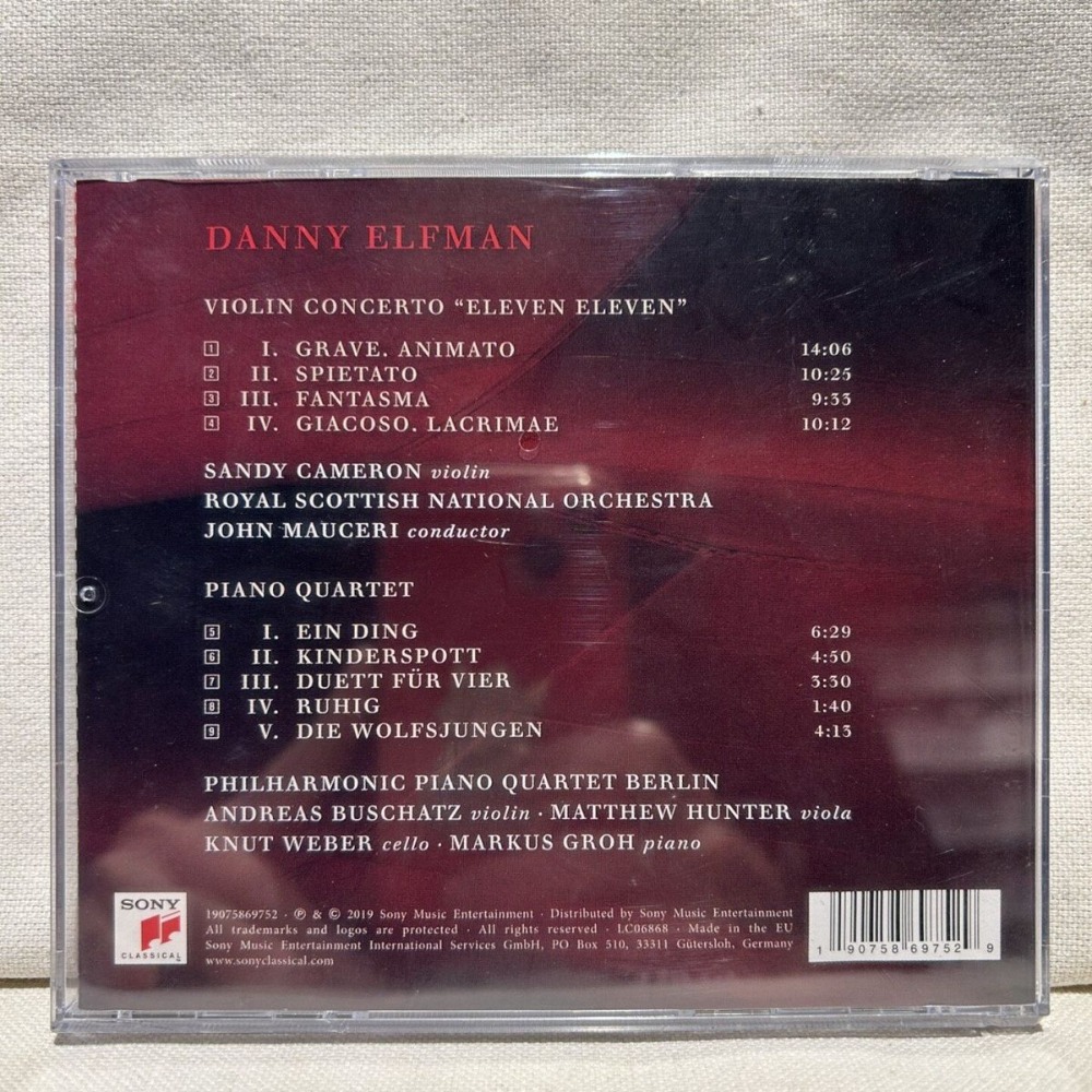 Danny Elfman Violin Concerto M – Musical Instrument Violin recenzja i cena