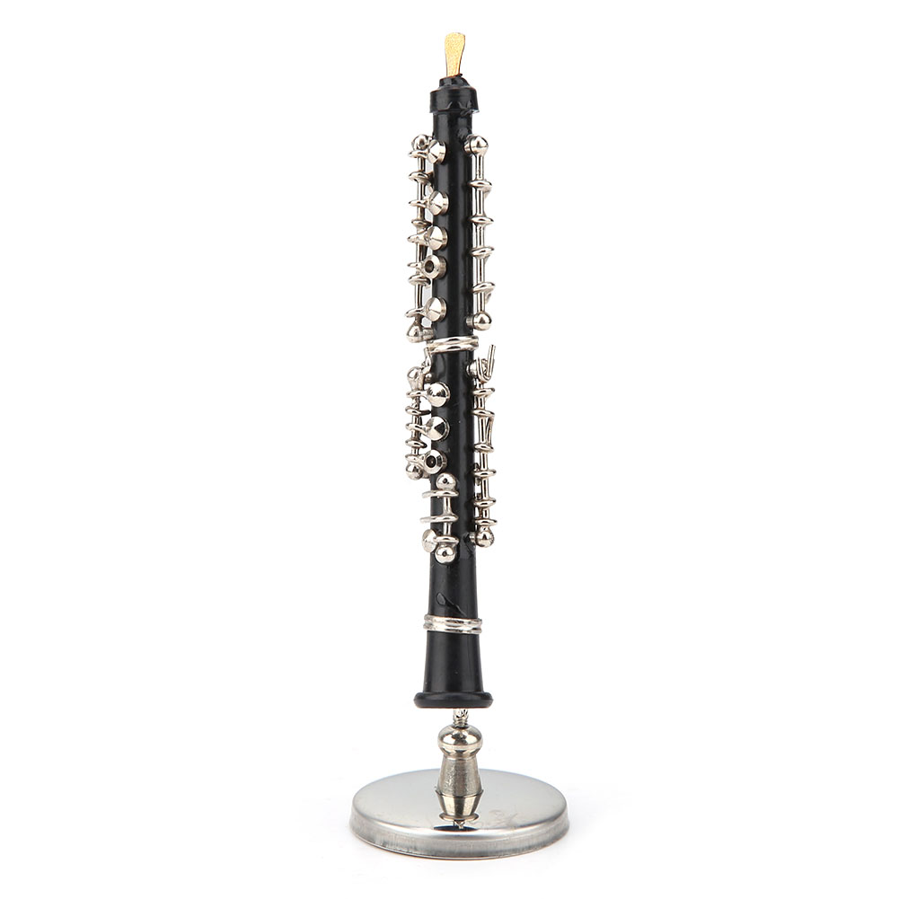 Miniature Oboe Model Metal Mus – Musical Instrument Oboe recenzja i cena