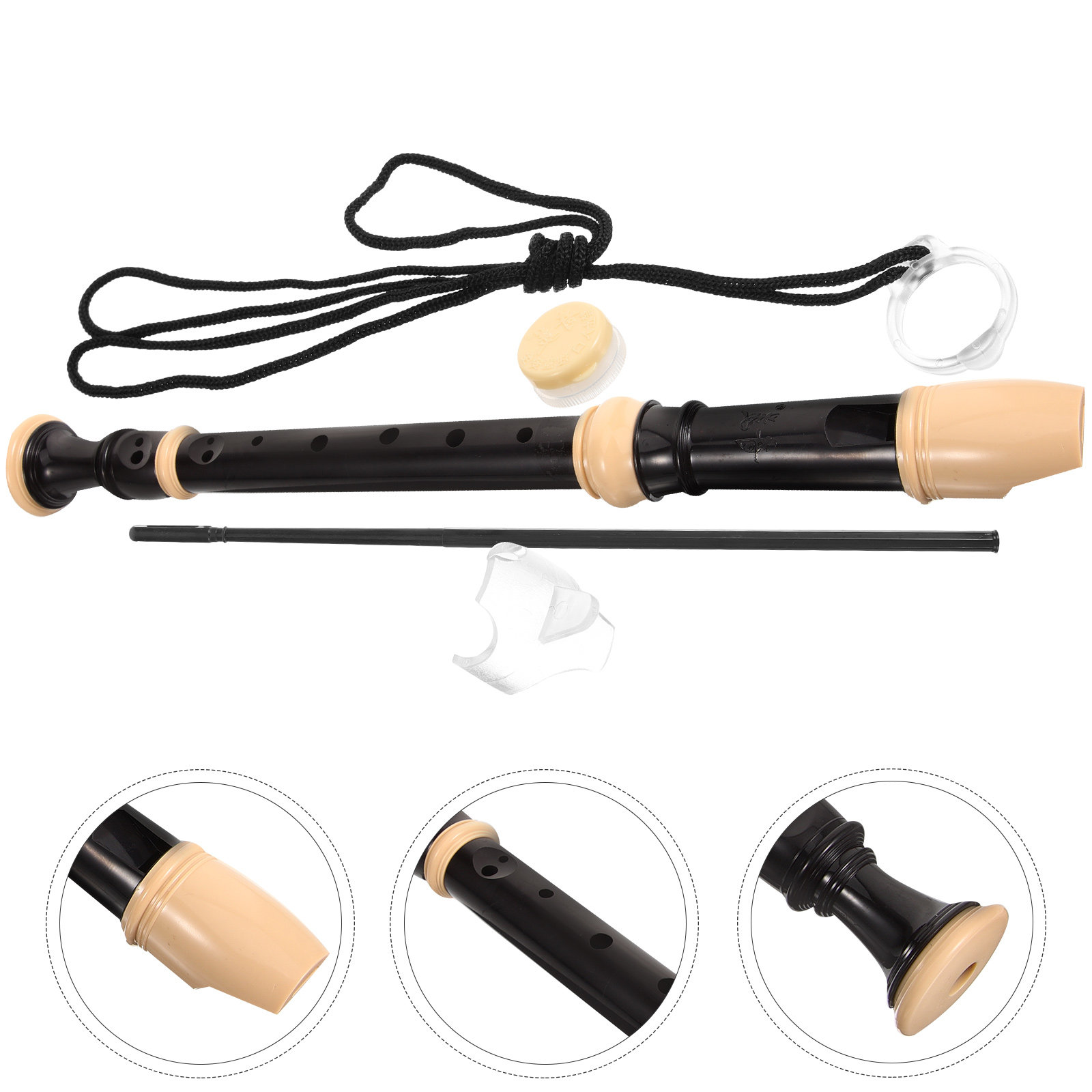 1Set 8-Hole German-Style Sopra – Soprano Recorder Plastic recenzja i cena