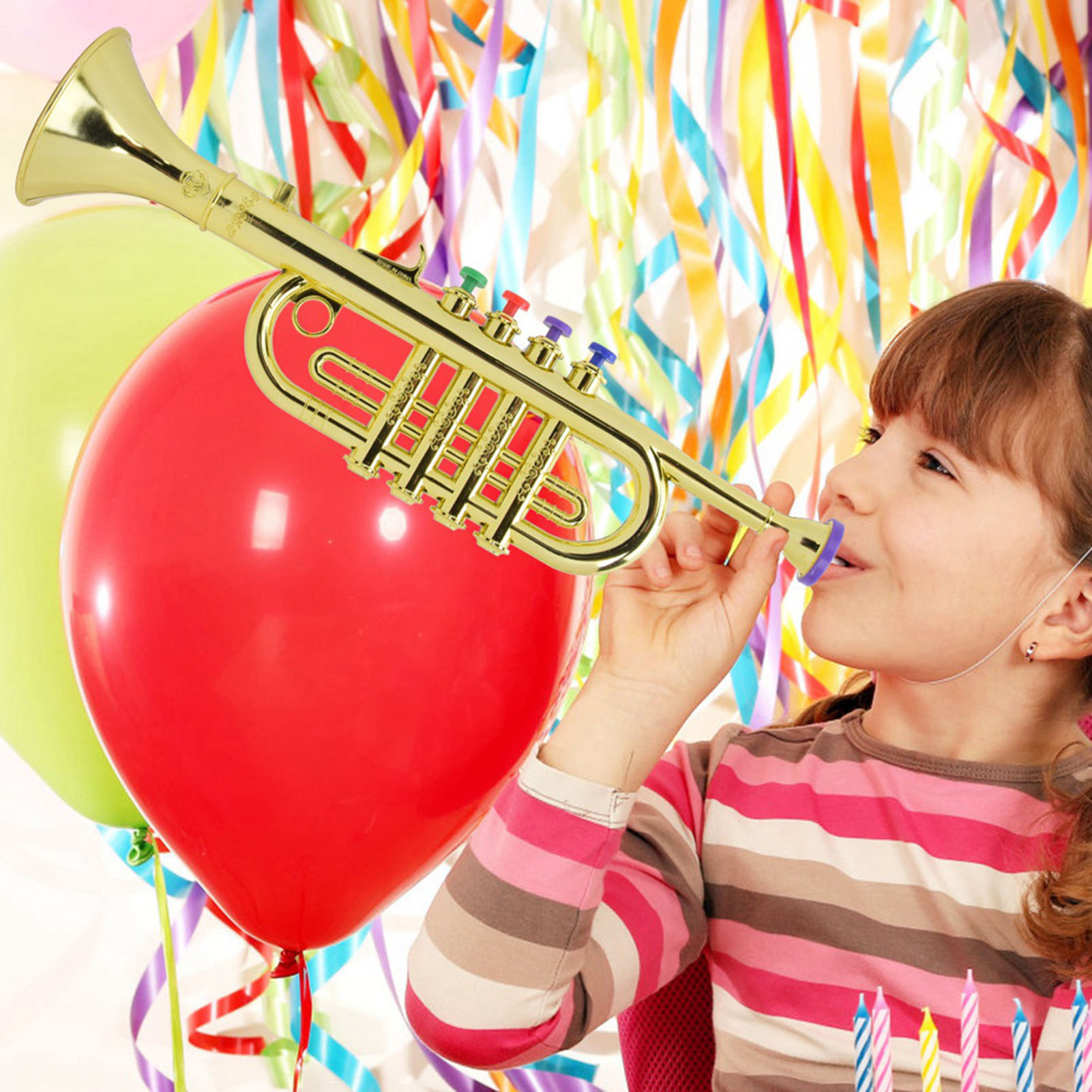 Kid Trumpet Golden Coated Plas – Musical Instrument Trombone recenzja i cena