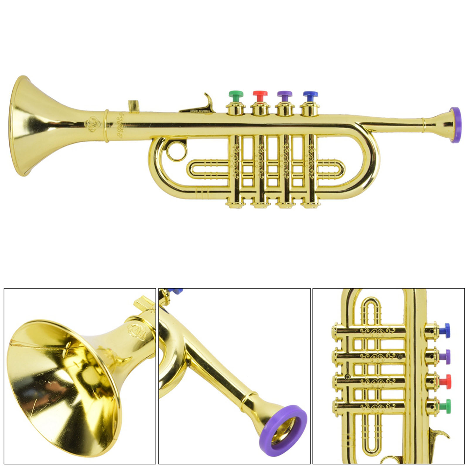 Kid Trumpet Golden Coated Plas – Musical Instrument Trombone recenzja i cena