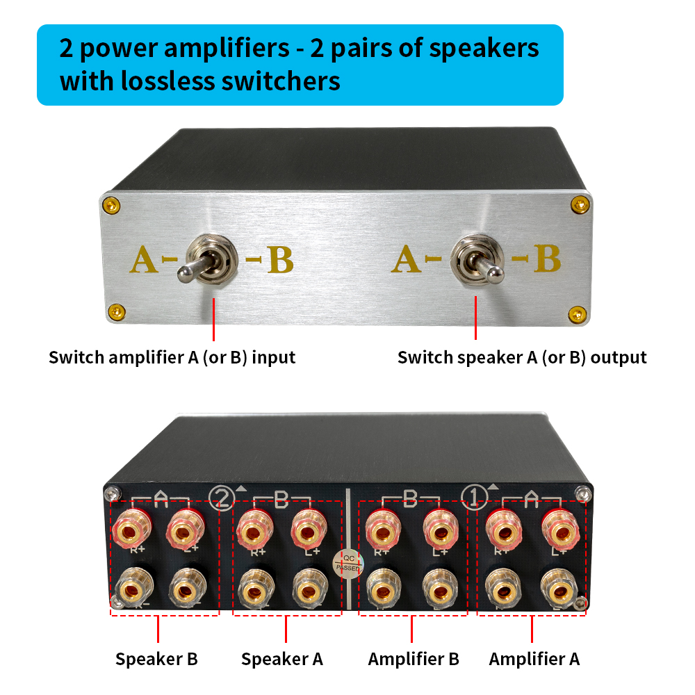Speaker Switch Selector, 2 Amp – Musical Instrument Vector recenzja i cena