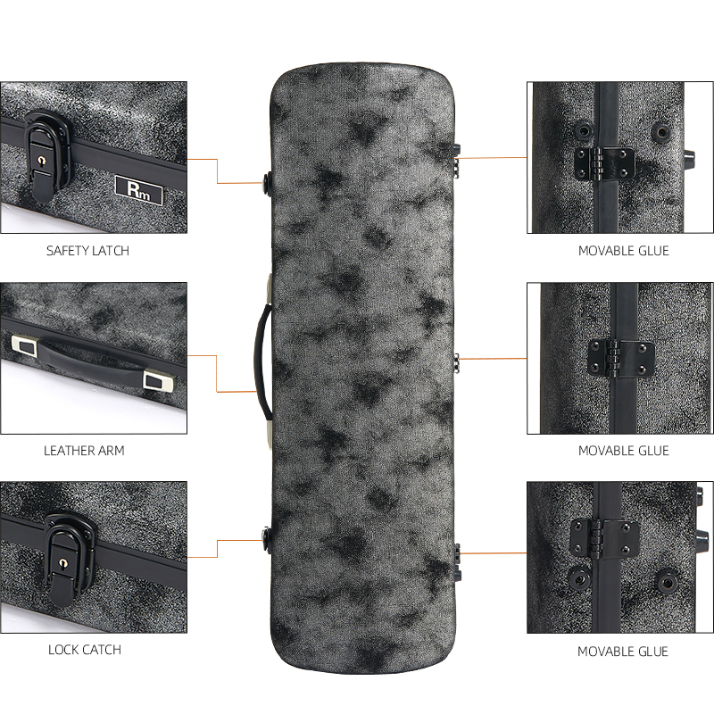 4/4 Violin case Fiberglass Har – Musical Instrument Violin recenzja i cena