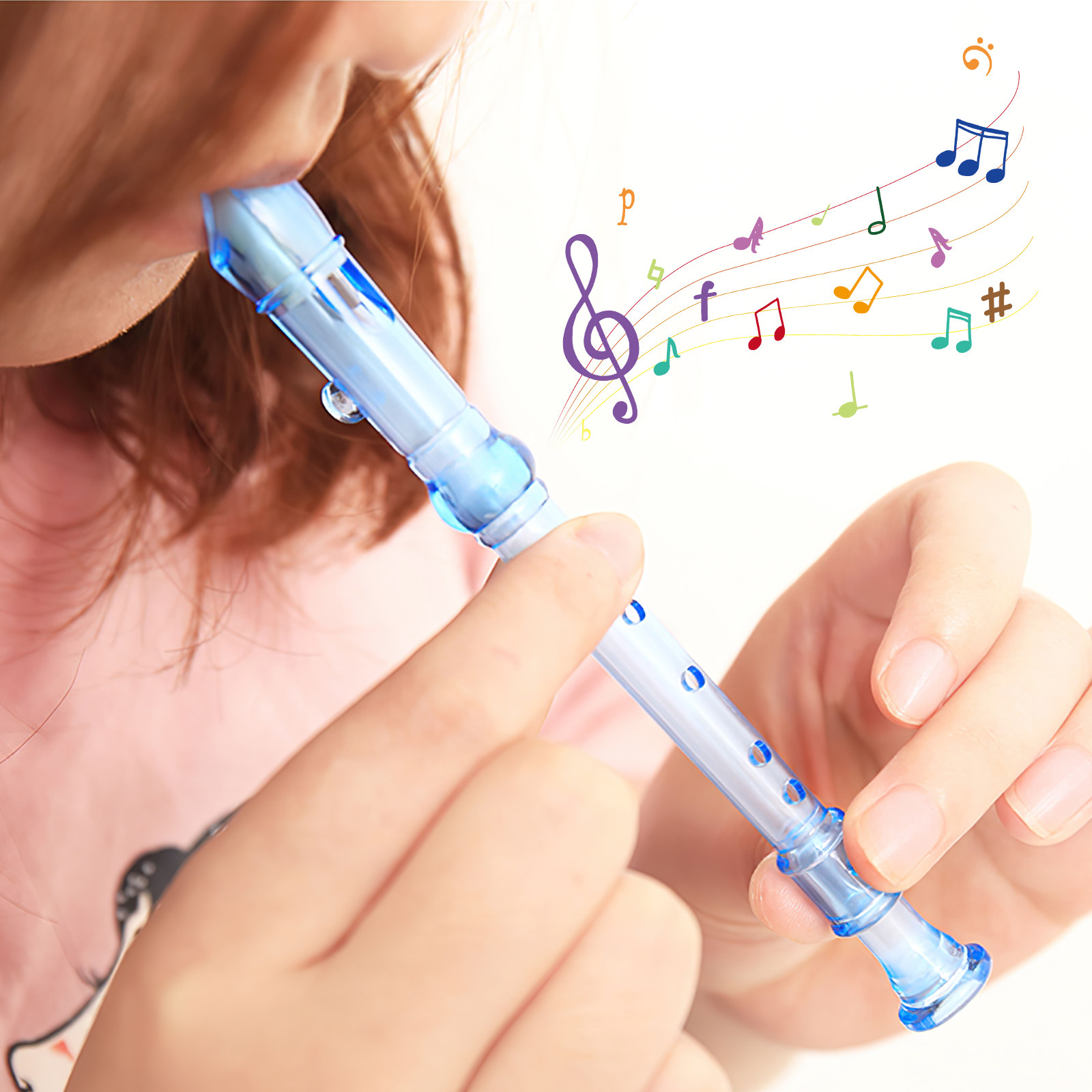 12Pcs Translucent Plastic Sopr – Soprano Recorder Plastic recenzja i cena