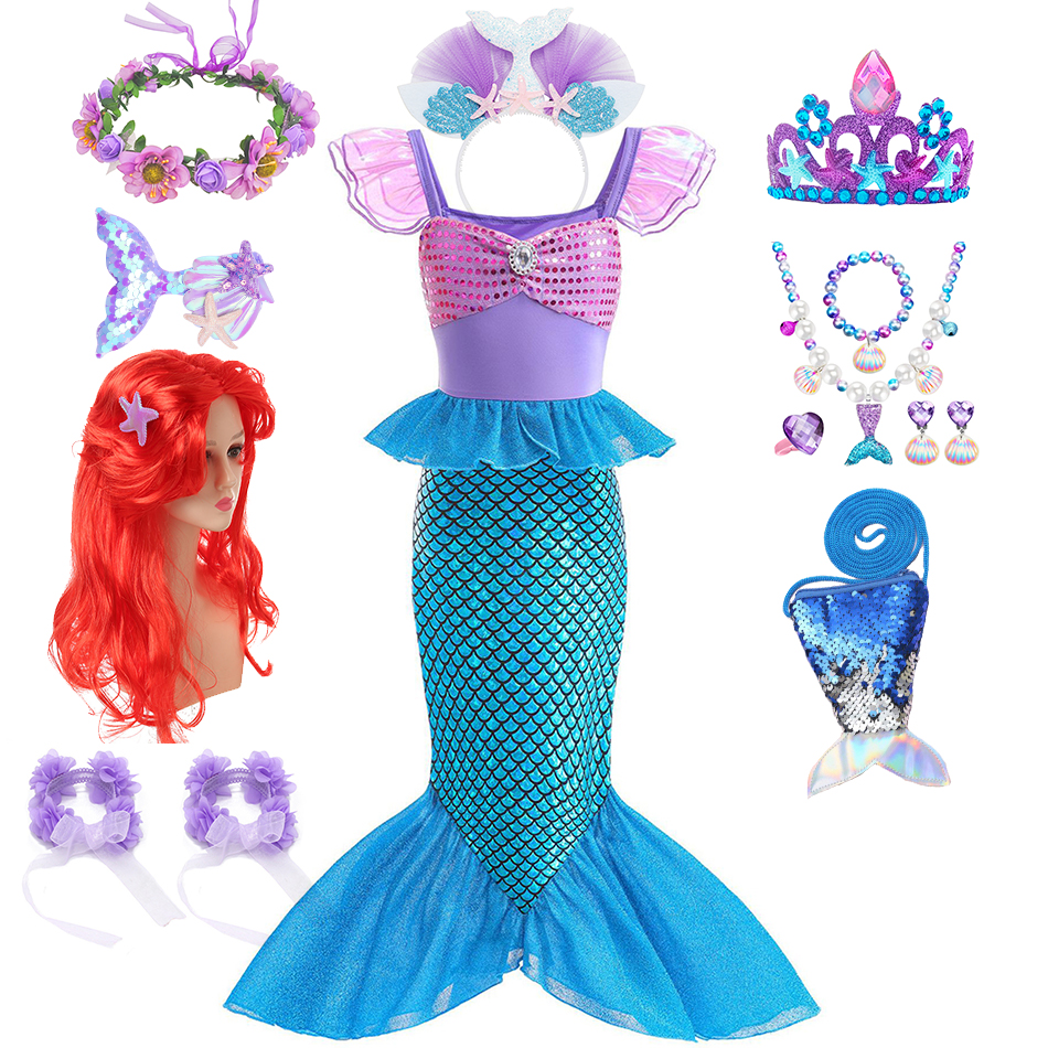 Mermaid Birthday Party Dress S – Musical Instrument Trombone recenzja i cena