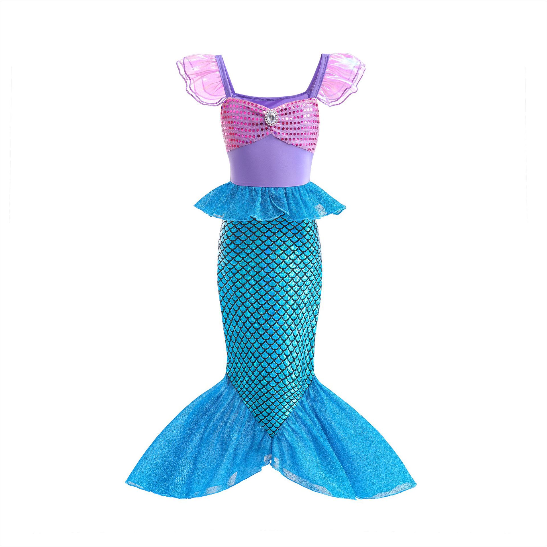Mermaid Birthday Party Dress S – Musical Instrument Trombone recenzja i cena
