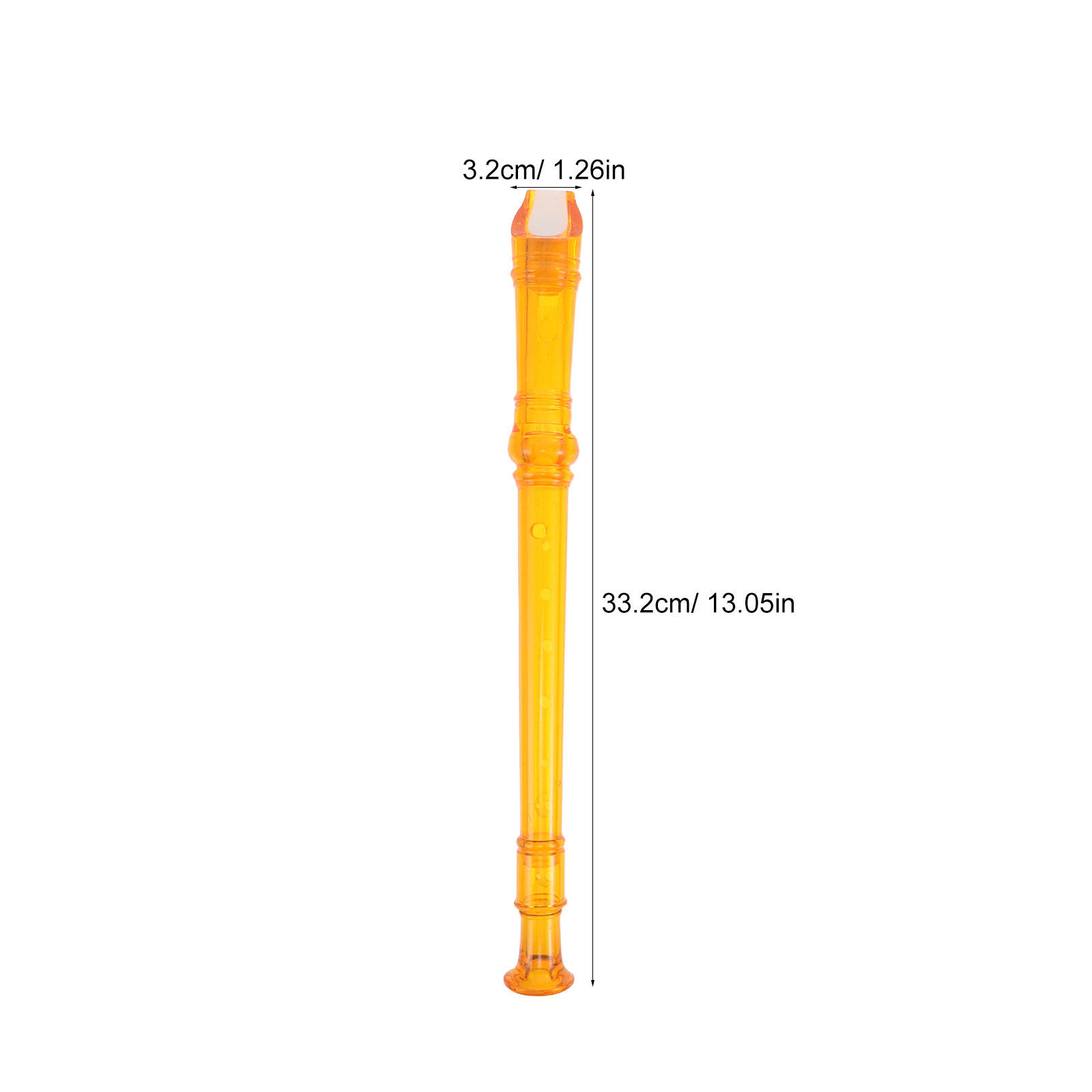 4Pcs Vibrant Transparent Sopra – Soprano Recorder Plastic recenzja i cena