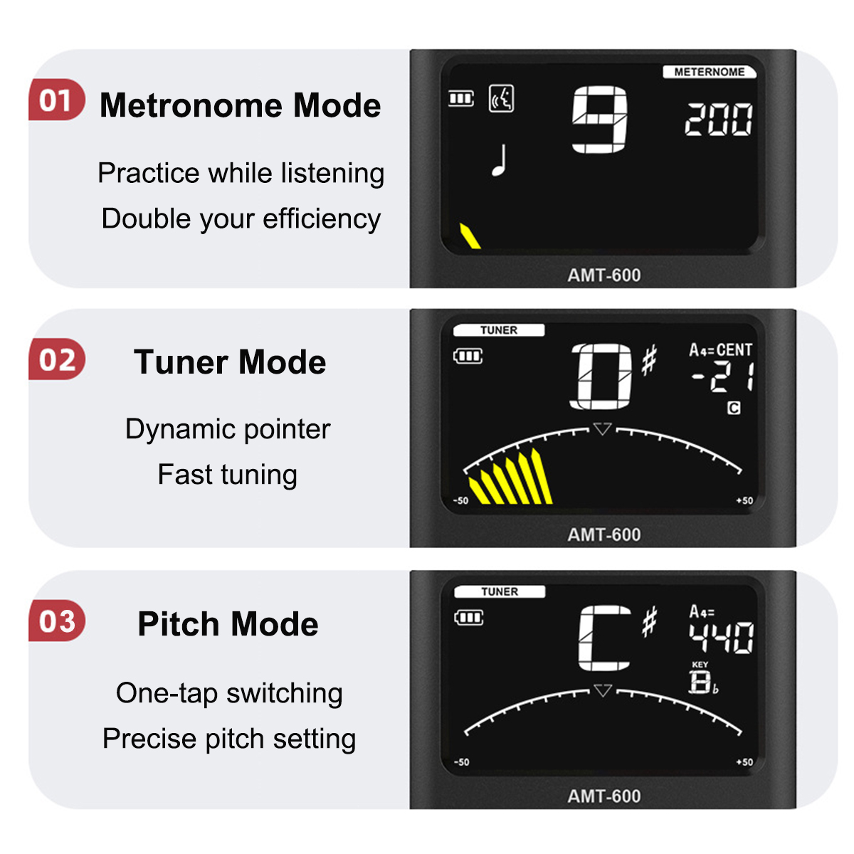 AROMA AMT-600 Rechargeable Tun – Musical Instrument Vector recenzja i cena
